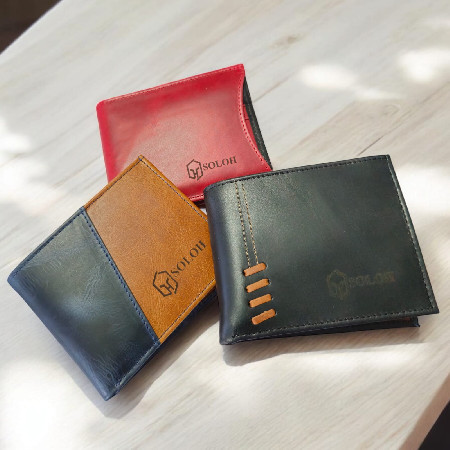 Billeteras de cuero SOLOH
