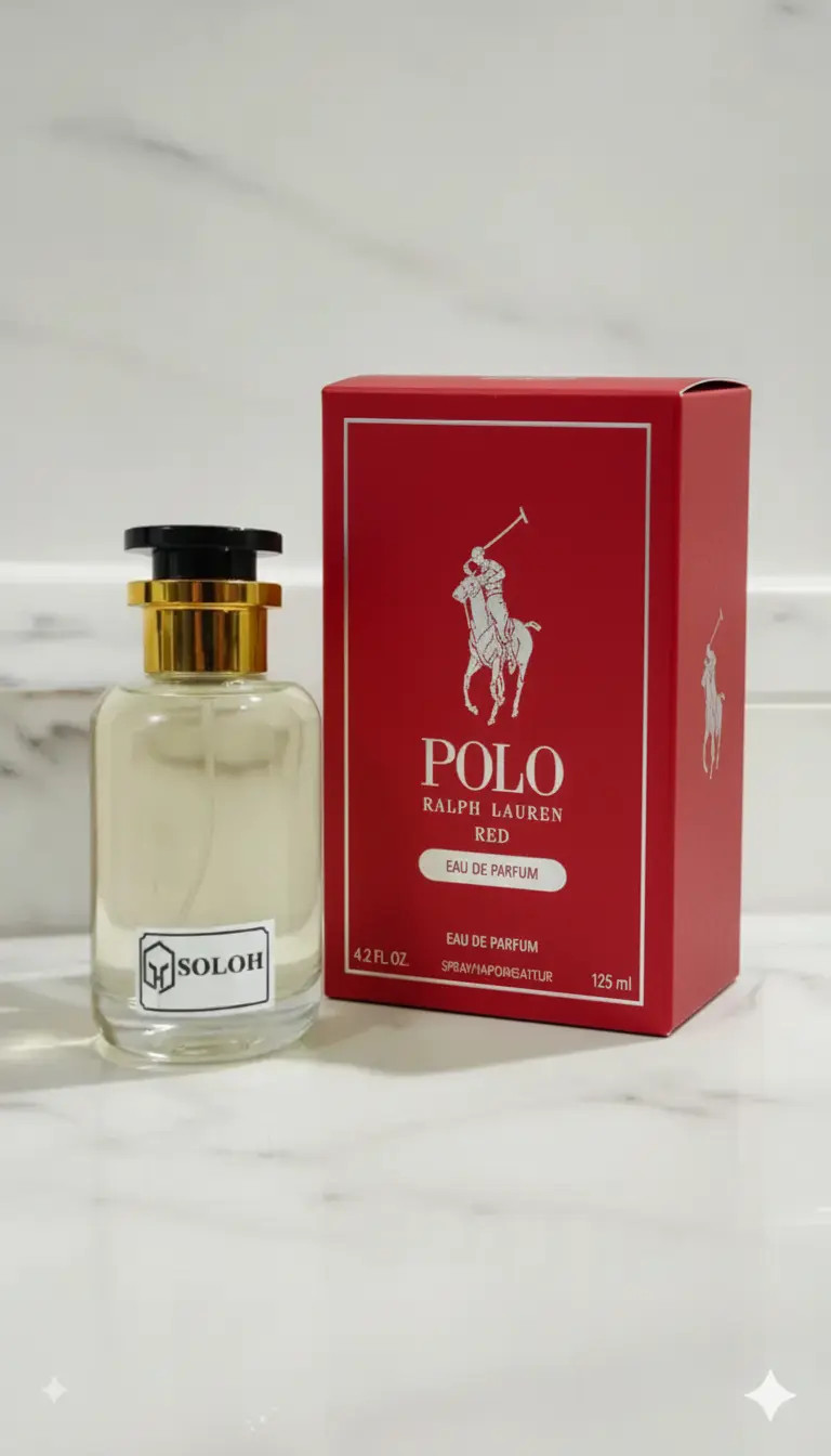 "Misma sensación, calidad excepcional. Nuestra fragancia SOLOH está inspirada en las notas olfativas del original para ofrecerte la máxima similitud y duración. ¡Compruébalo por ti mismo! Aclaración: Producto de referencia no incluido. La imagen es para fines demostrativos de la inspiración."